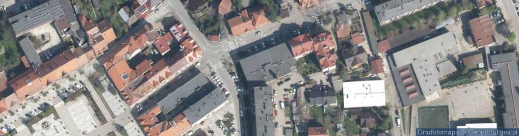 Zdjęcie satelitarne DHL POP ŻABKA