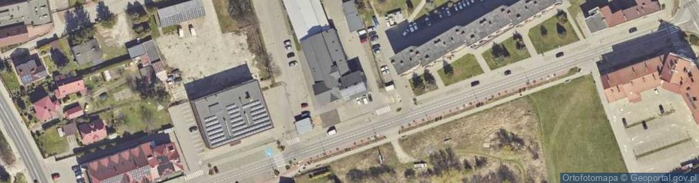 Zdjęcie satelitarne DHL POP ŻABKA