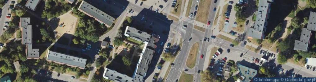 Zdjęcie satelitarne DHL POP ŻABKA