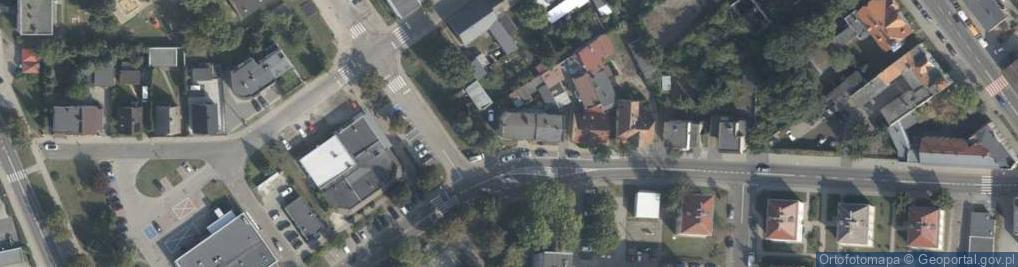 Zdjęcie satelitarne DHL POP ŻABKA