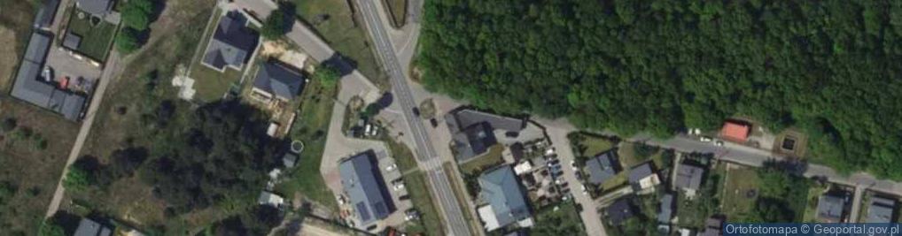 Zdjęcie satelitarne DHL POP ŻABKA