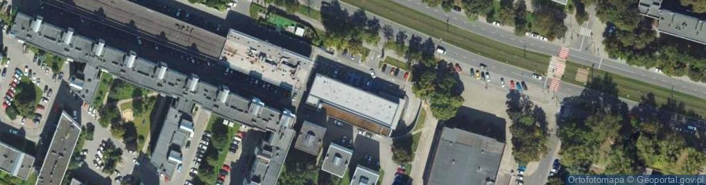 Zdjęcie satelitarne DHL POP ŻABKA