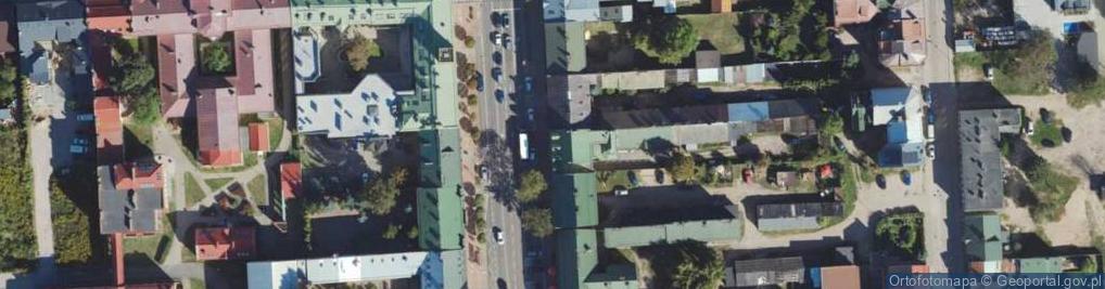 Zdjęcie satelitarne DHL POP ŻABKA