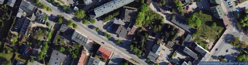 Zdjęcie satelitarne DHL POP ŻABKA