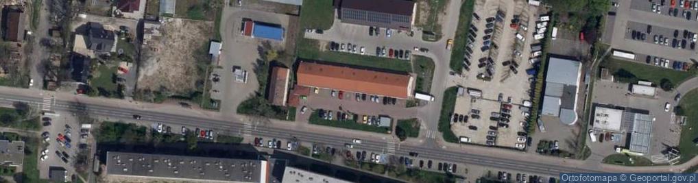 Zdjęcie satelitarne DHL POP ŻABKA