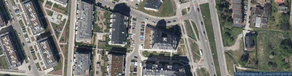 Zdjęcie satelitarne DHL POP ŻABKA
