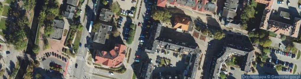 Zdjęcie satelitarne DHL POP ŻABKA