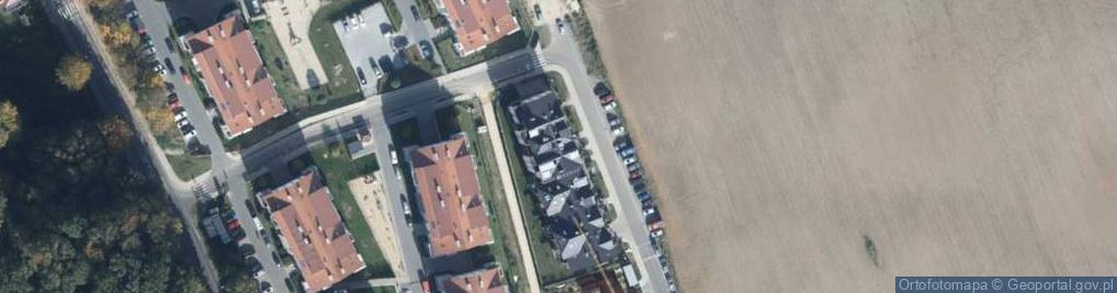 Zdjęcie satelitarne DHL POP ŻABKA