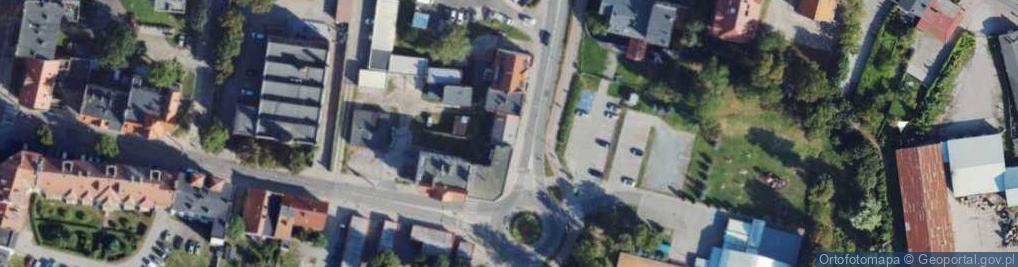 Zdjęcie satelitarne DHL POP ŻABKA