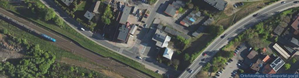 Zdjęcie satelitarne DHL POP ŻABKA