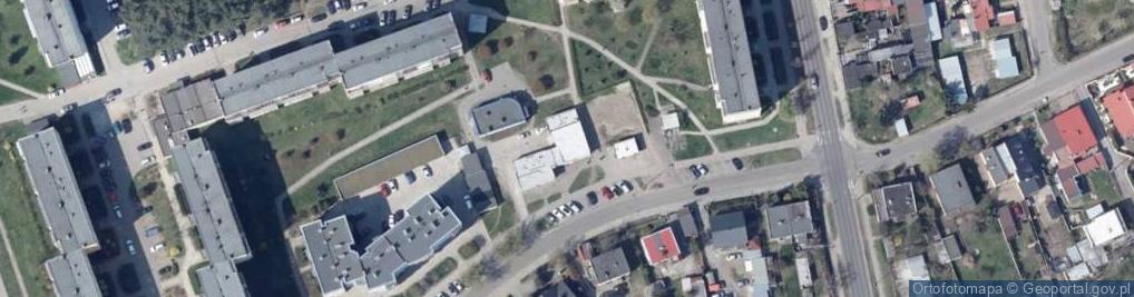 Zdjęcie satelitarne DHL POP ŻABKA