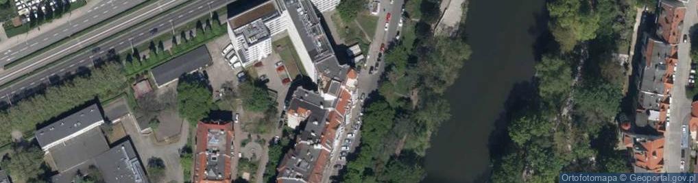 Zdjęcie satelitarne DHL POP ŻABKA