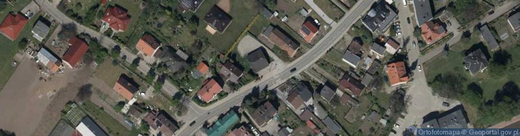 Zdjęcie satelitarne DHL POP ŻABKA