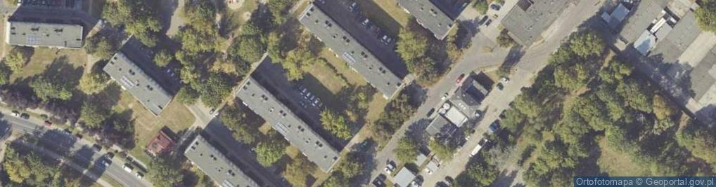 Zdjęcie satelitarne DHL POP ŻABKA