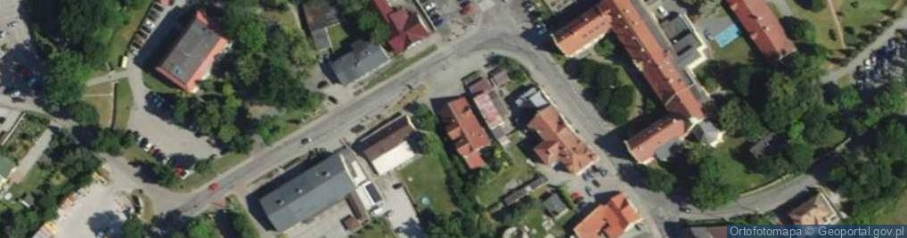 Zdjęcie satelitarne DHL POP ŻABKA