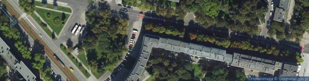 Zdjęcie satelitarne DHL POP ŻABKA