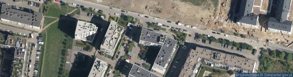 Zdjęcie satelitarne DHL POP ŻABKA