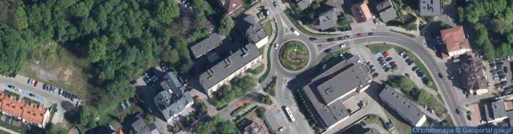 Zdjęcie satelitarne DHL POP ŻABKA