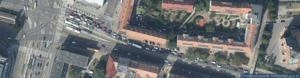 Zdjęcie satelitarne DHL POP ŻABKA