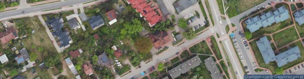 Zdjęcie satelitarne DHL POP ŻABKA