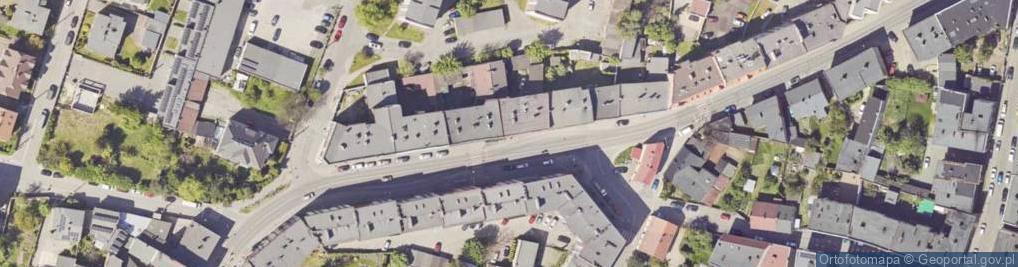 Zdjęcie satelitarne DHL POP ŻABKA