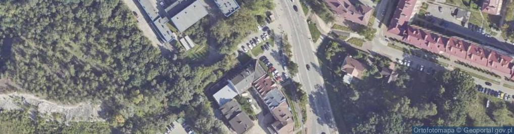 Zdjęcie satelitarne DHL POP ŻABKA