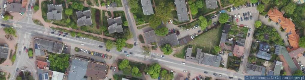 Zdjęcie satelitarne DHL POP ŻABKA