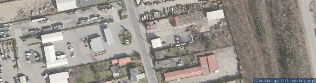 Zdjęcie satelitarne DHL POP ŻABKA