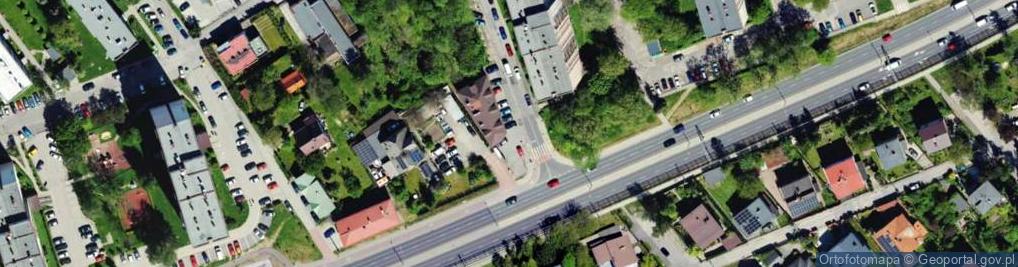 Zdjęcie satelitarne DHL POP ŻABKA