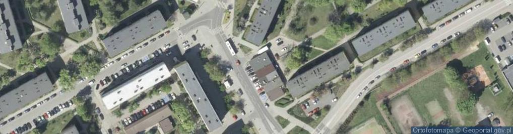 Zdjęcie satelitarne DHL POP ŻABKA