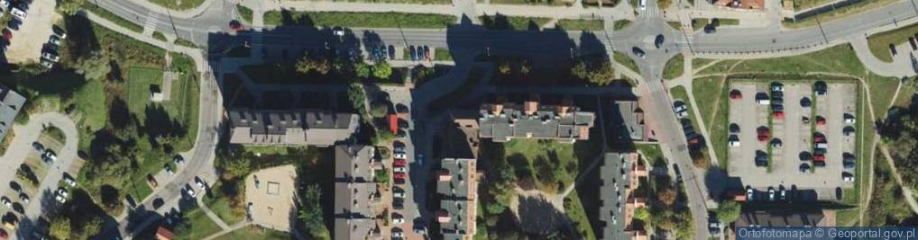 Zdjęcie satelitarne DHL POP ŻABKA