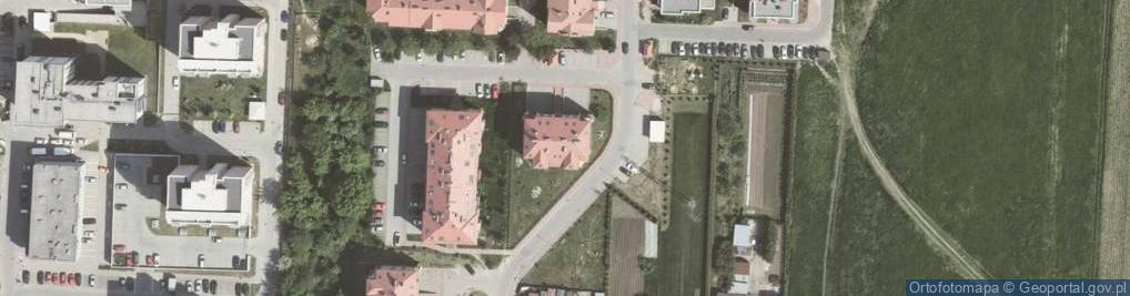 Zdjęcie satelitarne DHL POP ŻABKA