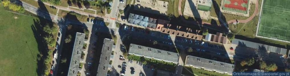 Zdjęcie satelitarne DHL POP ŻABKA