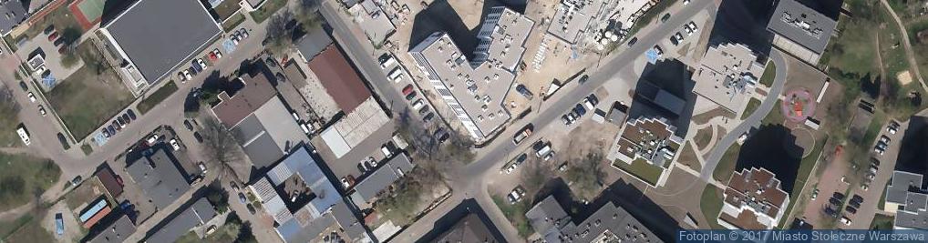 Zdjęcie satelitarne DHL POP ŻABKA