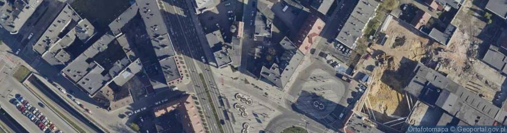 Zdjęcie satelitarne DHL POP ŻABKA