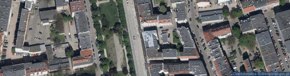 Zdjęcie satelitarne DHL POP ŻABKA