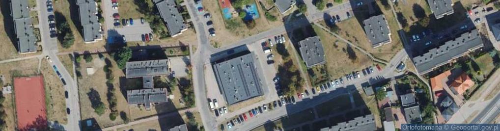 Zdjęcie satelitarne DHL POP ŻABKA