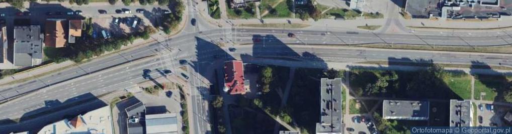 Zdjęcie satelitarne DHL POP ŻABKA