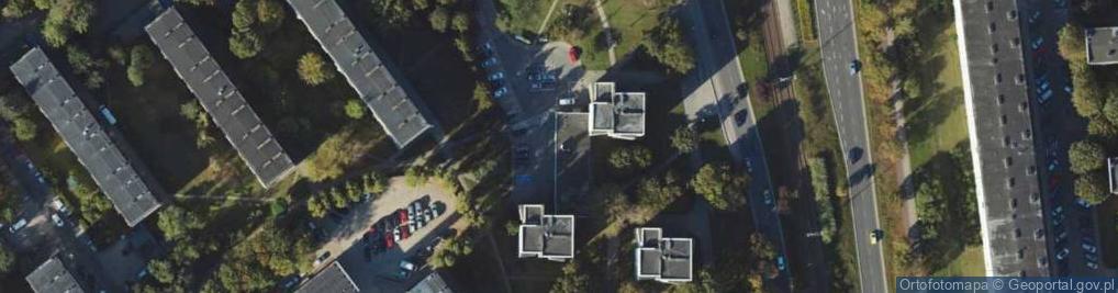 Zdjęcie satelitarne DHL POP ŻABKA