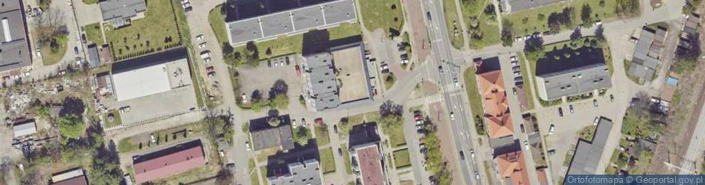 Zdjęcie satelitarne DHL POP ŻABKA