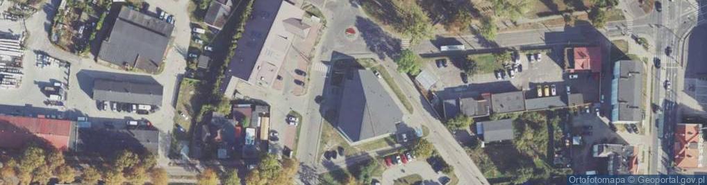 Zdjęcie satelitarne DHL POP ŻABKA