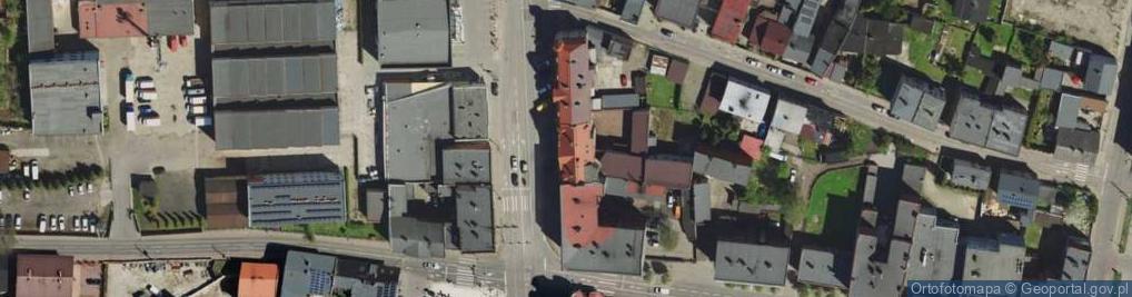 Zdjęcie satelitarne DHL POP ŻABKA