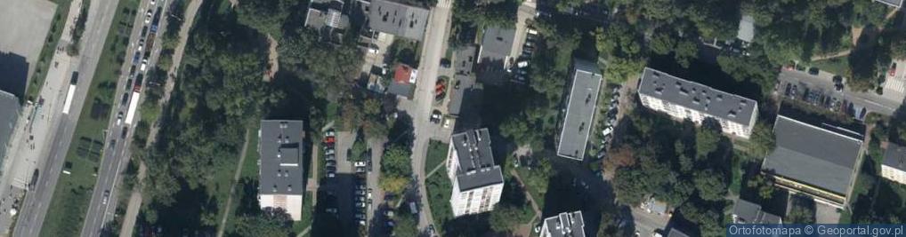 Zdjęcie satelitarne DHL POP ŻABKA
