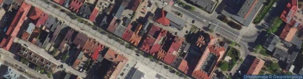 Zdjęcie satelitarne DHL POP ŻABKA