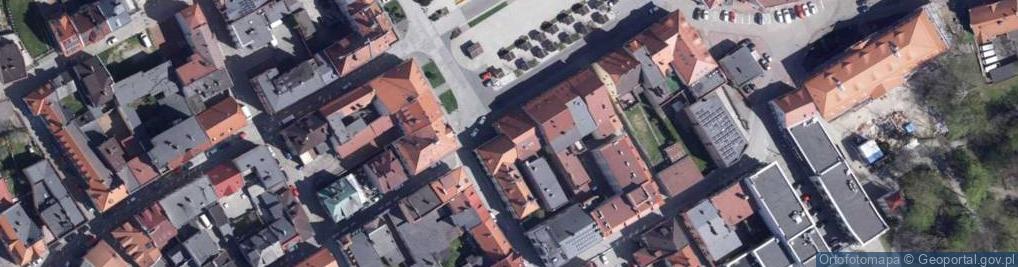 Zdjęcie satelitarne DHL POP ŻABKA