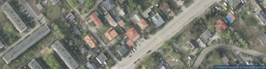 Zdjęcie satelitarne DHL POP ŻABKA