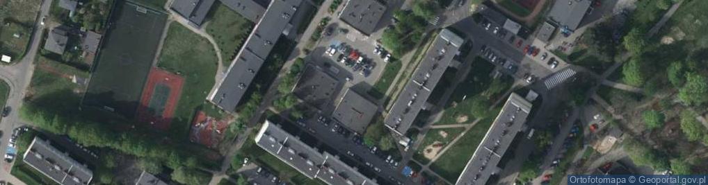 Zdjęcie satelitarne DHL POP ŻABKA