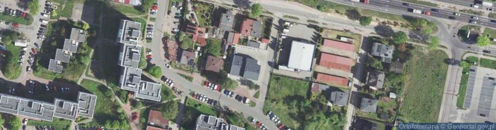 Zdjęcie satelitarne DHL POP ŻABKA