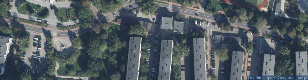 Zdjęcie satelitarne DHL POP ŻABKA