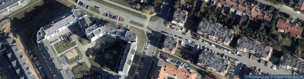 Zdjęcie satelitarne DHL POP ŻABKA
